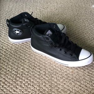 Brand New Leather Converse